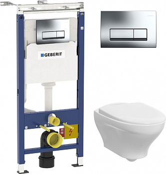       Geberit Duofix  458.125.21.1 4  1    +   Gustavsberg Estetic Hygieni