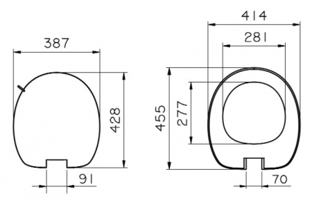 Крышка-сиденье VitrA Istanbul 66-003 с микролифтом Крышка-сиденье VitrA Istanbul 66-003 с микролифтом