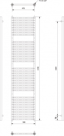 ����������������� ������������� Luxrad Kwadro 066423 172�50 R, �����, �������������� selmo smart programm � �������