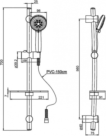 ������� �������� Paini Palermo PACRKIT3 3 � 1