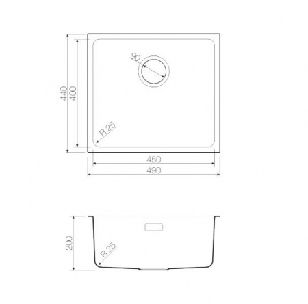   Omoikiri Tadzava 49-GM  