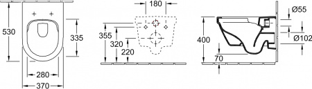 ��������  ������ ��������� Villeroy & Boch Architectura 4694HR01 + ������� ����������� ��� �������� Villeroy & Boch 922427000 + ������ �����