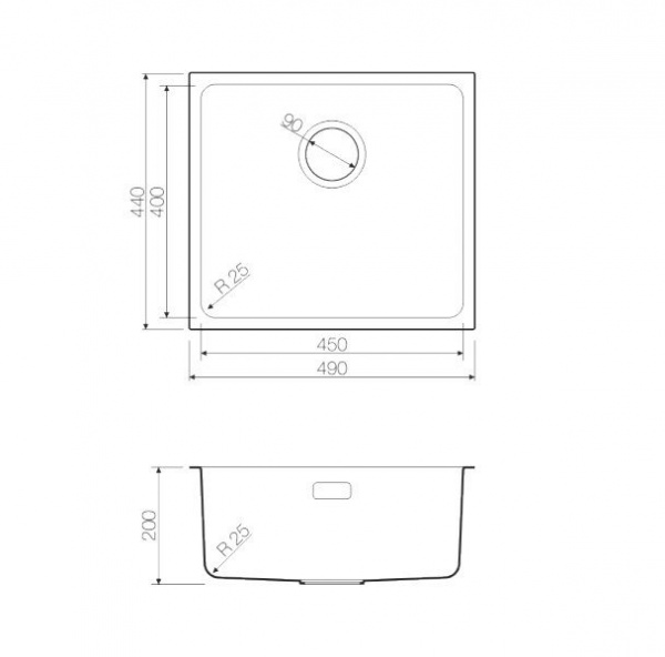   Omoikiri Tadzava 49-GM  