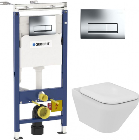 ��������  ������ ��������� Ideal Standard Tonic II K316501 ������������ + ������� ����������� ��� �������� Geberit Duofix ���������� 458.125.21.1 4 �