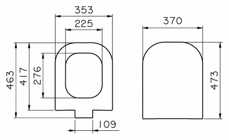 Крышка-сиденье VitrA Retro 74-003-009 с микролифтом Крышка-сиденье VitrA Retro 74-003-009 с микролифтом