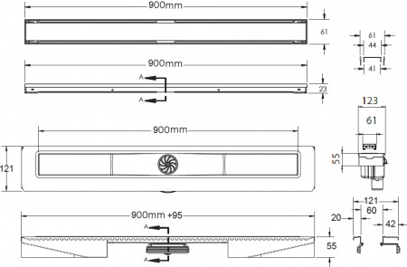 ������� ����� Berges Wasserhaus B1 Keramik 091020 90 ��