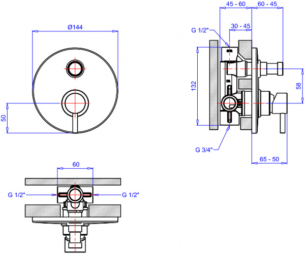  Margaroli Moderna RU2008AA01CR   ,    