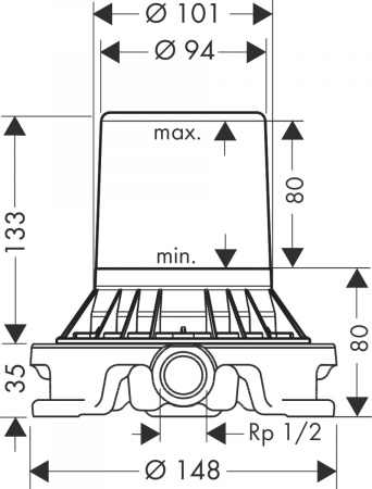 Axor Citterio E 36416000   , 