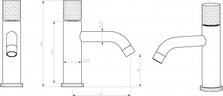  Boheme Stick 121-GG.2  , gold touch gold