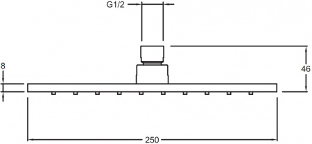  Jacob Delafon Strayt E21757-CP