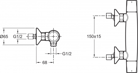  Jacob Delafon Elevation E18877-CP  