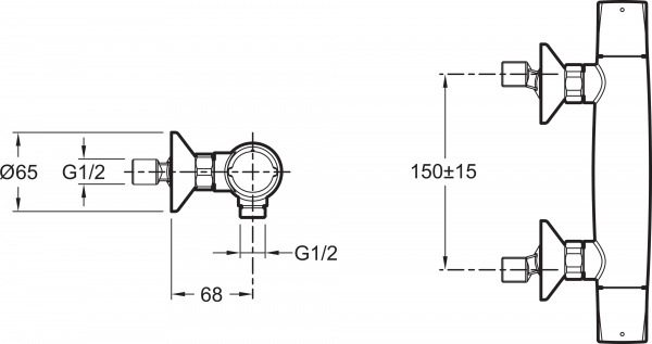  Jacob Delafon Elevation E18877-CP  