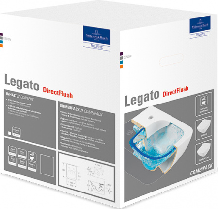       Villeroy & Boch 9224 6100 +   Villeroy & Boch Legato 5663RS01 alpin,  +  