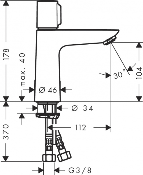  Hansgrohe Talis Select E 71751000  