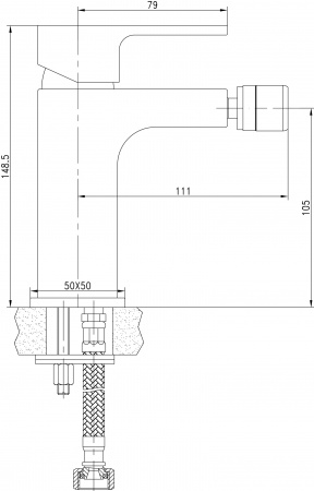  Aquanet Cubic SD90444-2  