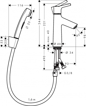  Hansgrohe Talis S 72290000     , 