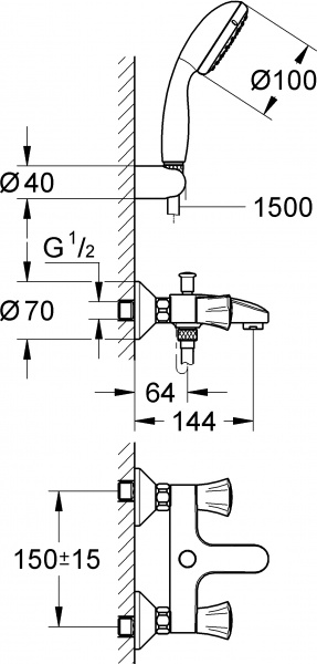  Grohe Costa L 2546010A    