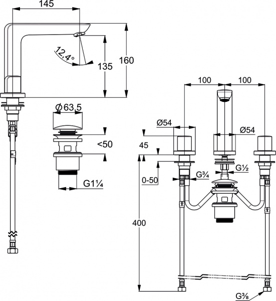  Kludi Ameo 413930530  