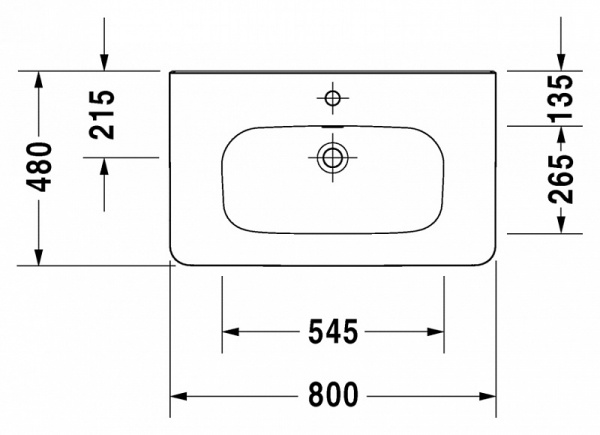  Duravit DuraStyle 232080