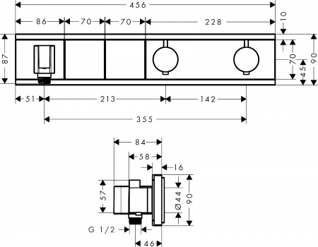  Hansgrohe RainSelect 15355600  ,  - 