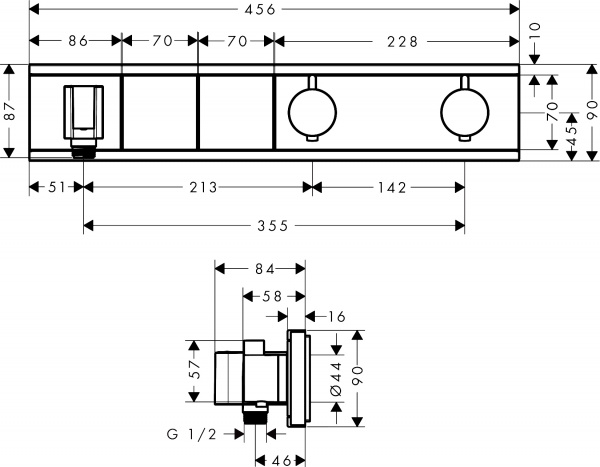  Hansgrohe RainSelect 15355600  ,  - 