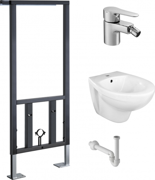     Jacob Delafon Patio E4189 +     VitrA 780-5820 +  Jacob Delafon July E16028-4-CP   +    Geberit 151.108.11.1