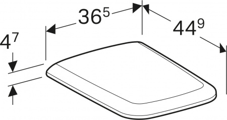 ��������  ���� ��� ������� ���������� Geberit iCon Square 201950000 + ������-������� Geberit iCon Square + ������� ����������� ��� �������� Geberit Duofix ���������� 458.125.21.1