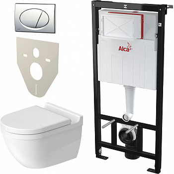 ��������  ������ ��������� Duravit Starck 3 45270900A1 �������� + ������� ����������� ��� �������� AlcaPlast AM101/1120-4:1RS M71-001