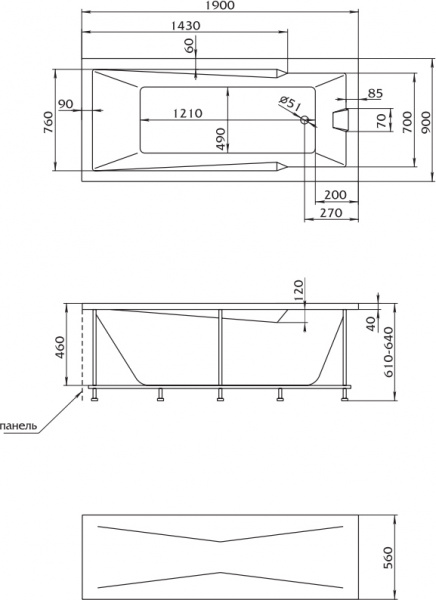   Marka One Raguza 190x90