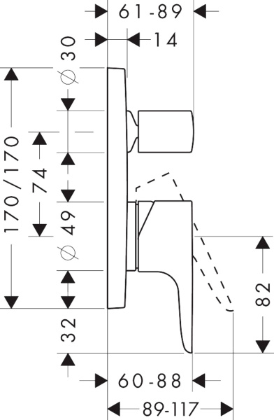  Axor Citterio M 34425990    ,  
