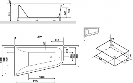   AM.PM Spirit V2.0 160x100 L