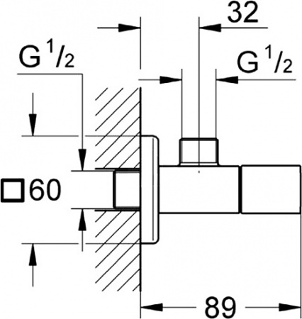  Grohe Eurocube 22013000