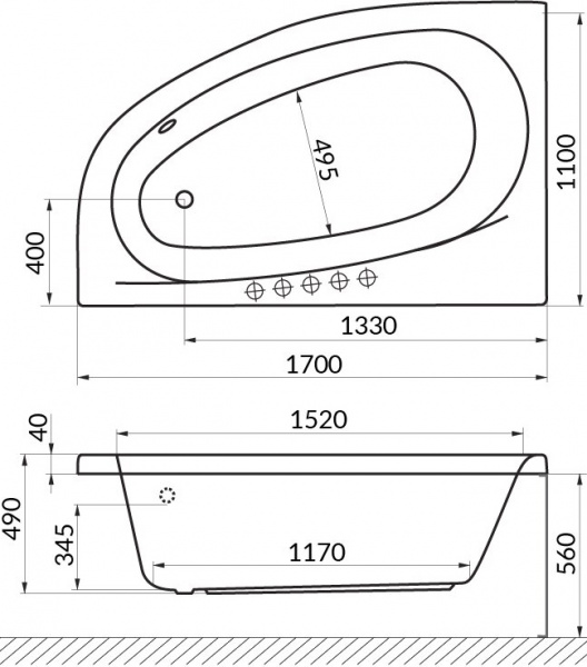   Excellent Kameleon 170x110 