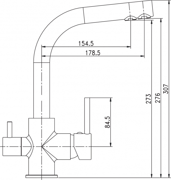  Aquanet Kitchen AF778-44   