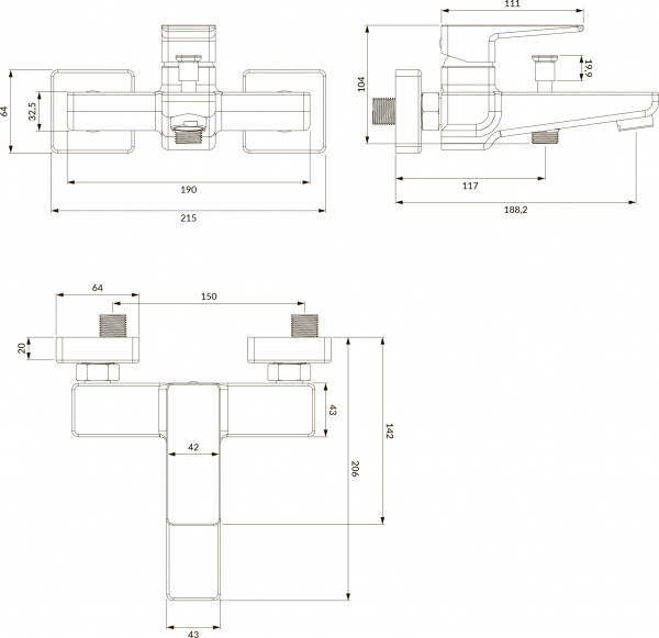  Omnires Parma PM7430BL    , 