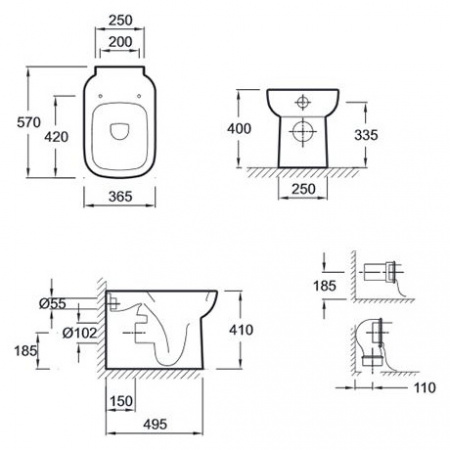   Jacob Delafon Replay E4776