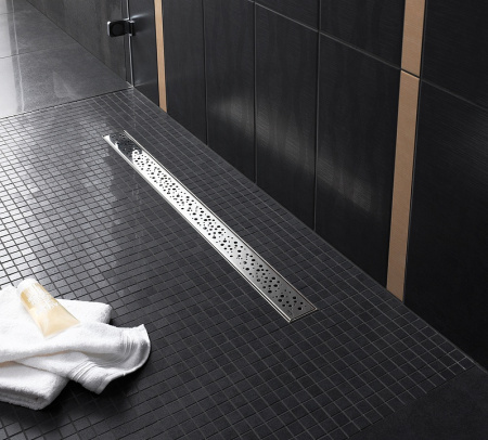 Решетка Tece TECEdrainline Drops 6 007 31 70 см матовая Решетка Tece TECEdrainline Drops 6 007 31 70 см матовая