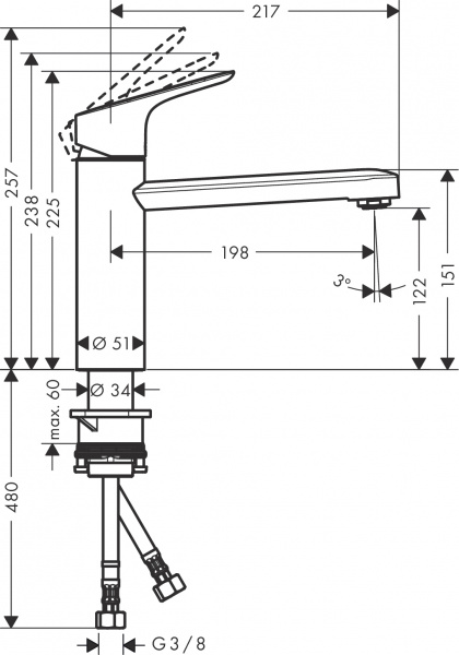  Hansgrohe Focus M43 71816000   , 