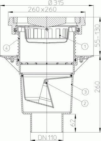 HL 616.1/1     DN110