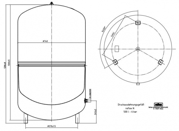 Reflex N 500, ,   ,  6 , . 8218300