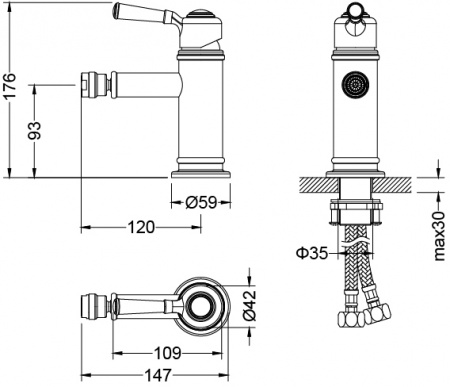  Timo Arisa 5312/00F chrome  