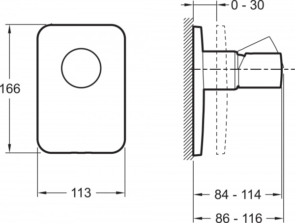  Jacob Delafon Toobi E98707-CP  