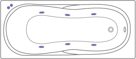   Excellent Sekwana WAEX.SEK17.SOFT 170x75