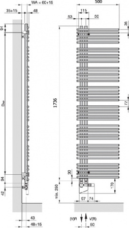   Zehnder Yucca Star YAS-180-050 