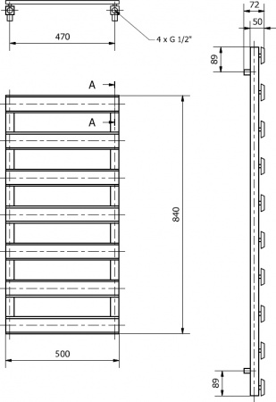   Luxrad Scala New 064369 8450 R, ,  selmo pad