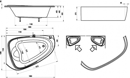   Ravak Love Story II C761000000 R 200x140