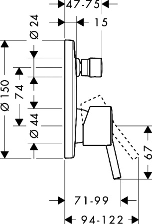  Hansgrohe Talis S 32475000    