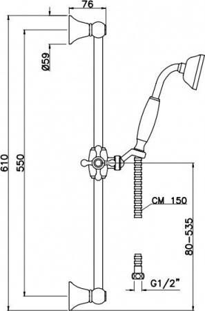 ������� �������� Gattoni Vivaldi 1039/PDV0