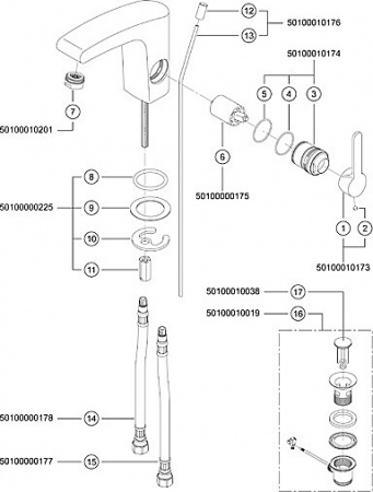  Keuco Elegance new 51602 010000  