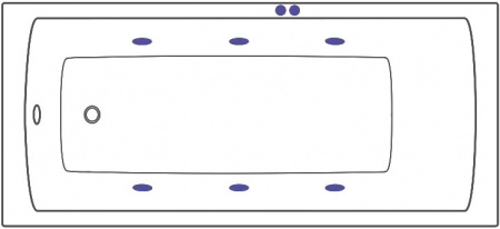   Excellent Aquaria WAEX.AQU16.SOFT 160x70